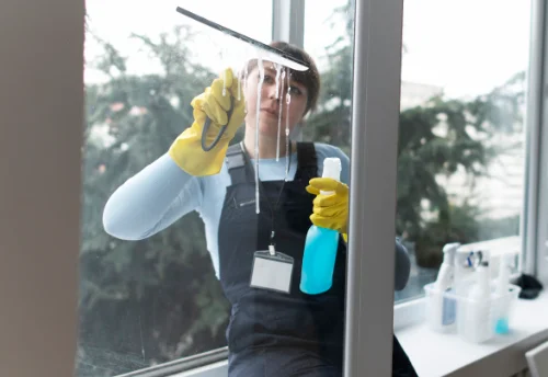 Nettoyage de vitres intérieures et extérieures à Faremoutiers